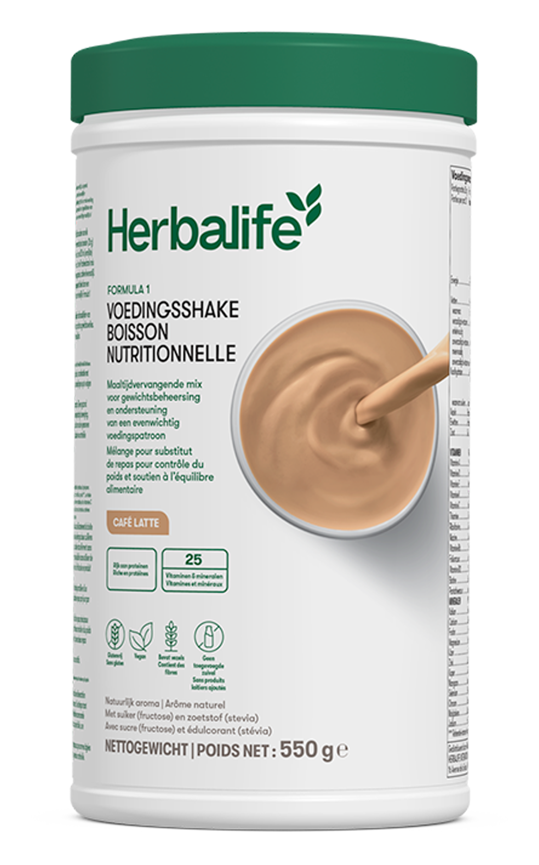 Herbalife Formule 1 Café Latte – Glutenvrij