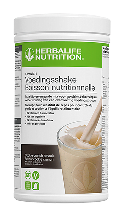 Herbalife Formule 1 Cookie Crunch – Glutenvrij