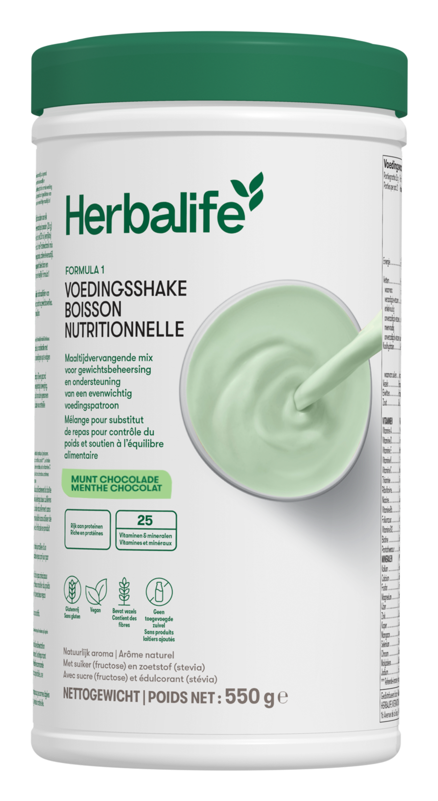 Herbalife Formule 1 Munt en chocolade – Glutenvrij