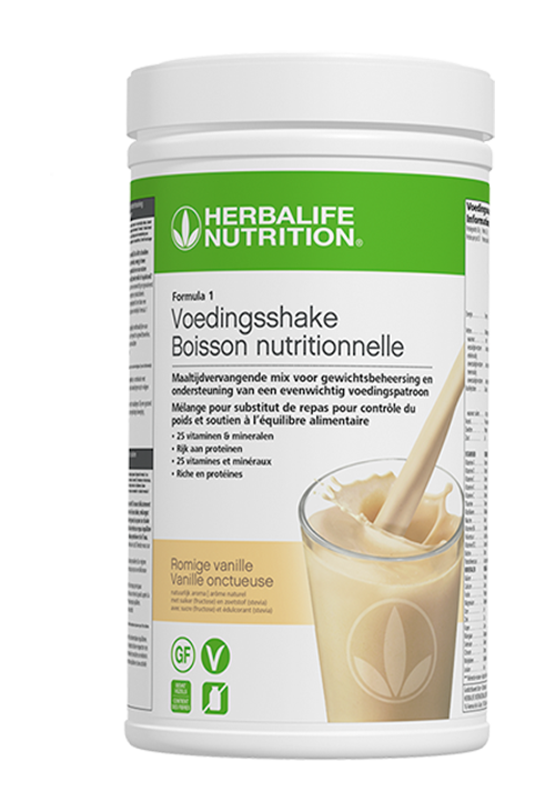 Herbalife Formule 1 Romige Vanille – Glutenvrij 780g