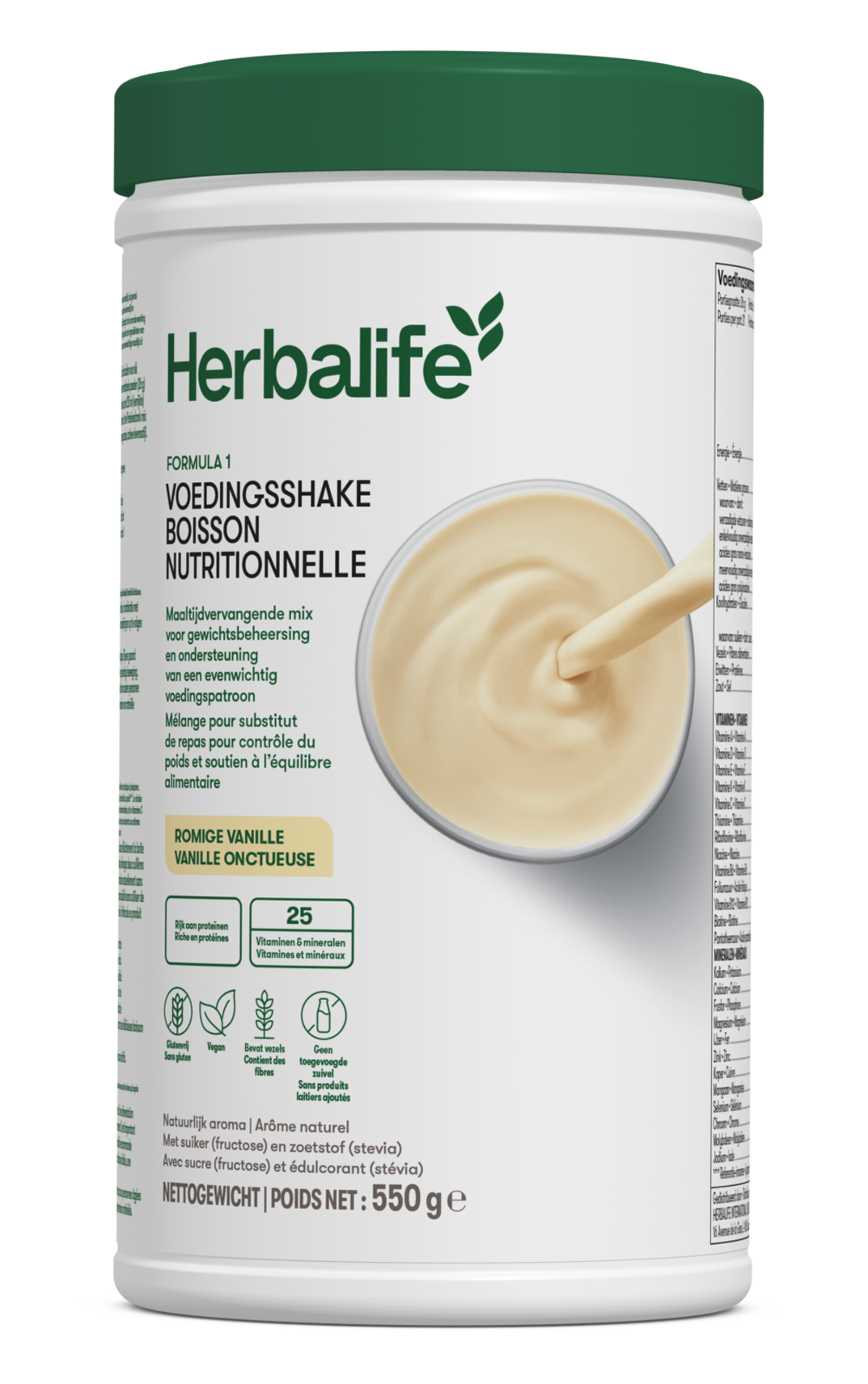 Herbalife Formule 1 Romige Vanille – Glutenvrij